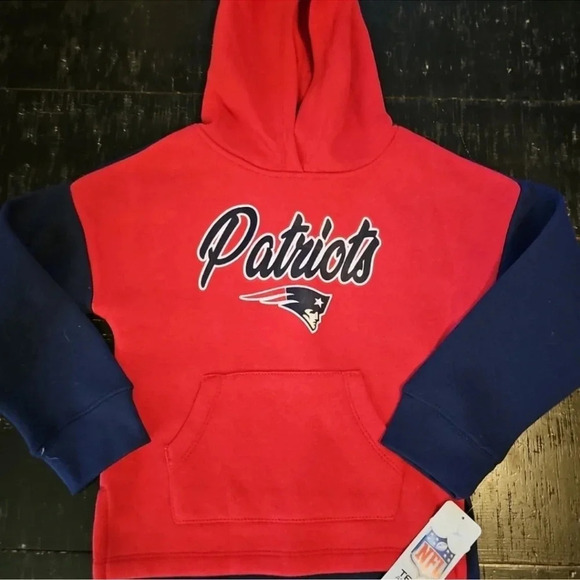 NFL New England Patriots Kids Hoodie New With Tags - Picture 4 of 5
